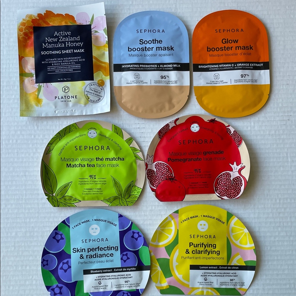 Sephora Skincare Mask Collection - Vibrant Variety